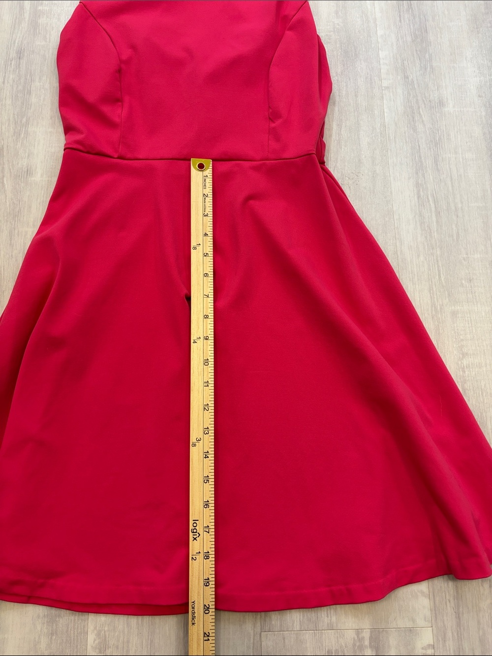 Cynthia Rowley Sleeveless Fit-and-Flare Dress in Fuchsia Open Back Small - Picture 5 of 8